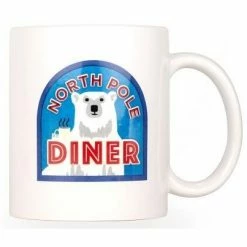 Kikkerland Design Inc. North Pole Souvenir Mug