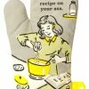Blue Q Oven Mitt Dropping Recipe