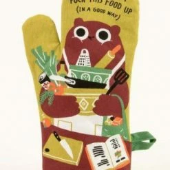 Blue Q Oven Mitt Fuck This Food Up