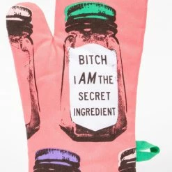 Blue Q Oven Mitt Secret Ingredient