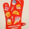Blue Q Oven Mitt Smells Like Happy