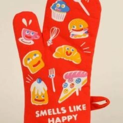 Blue Q Oven Mitt Smells Like Happy