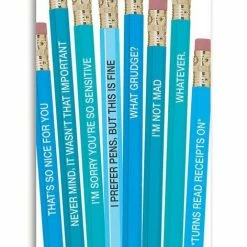 Whiskey River Soap Co. Passive Aggressive Pencils 8pk