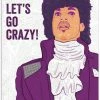 The Found Greeting Cards Prince Let's Go Crazy Birthday Card