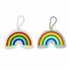 Kikkerland Design Inc. Rainbow Sponges Set Of 2
