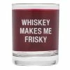 About Face Designs Rocks Glass Frisky Whiskey
