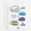 Wendy Tancock Greeting Cards Rollin Rollin Rollin Canada Card
