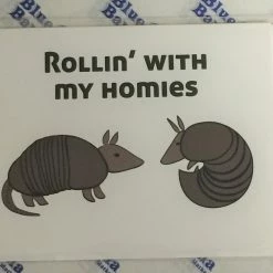 Well...That's Awkward Rollin' With My Homies Armadillos Card