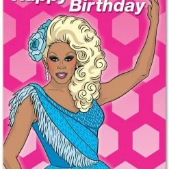 The Found RuPaul Birthday Card Greeting Cards