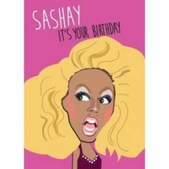 Paper E. Clips Sashay It's Your Birthday Card