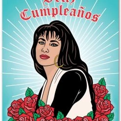 The Found Selena Feliz Cumpleanos Birthday Card Greeting Cards