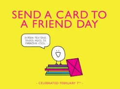 Hug And Kiss Designs Greeting Cards Send A Card To A Friend Day Postcard