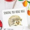 Printed Canvas Sending You Hedge Hugs Card