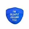 About Face Designs Silently Judging You Face Mask