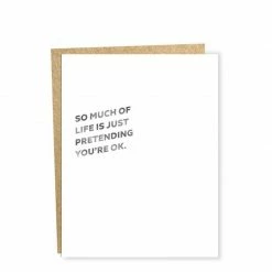 Paper E. Clips So Much Of Life Card