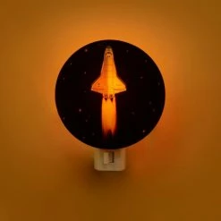 Kikkerland Design Inc. Spaceship Night Light