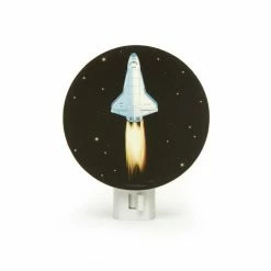 Kikkerland Design Inc. Spaceship Night Light