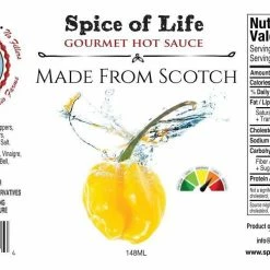 Spice Of Life Hot Sauce Made From Scotch
