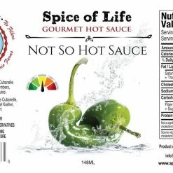 Spice Of Life Not So Hot Sauce