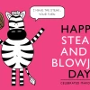 Hug And Kiss Designs Steak And Blowjob Day Postcard Greeting Cards