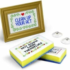 Lifetime Brands Subversive Sponges Gift Set Fred & Friends