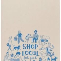 Danica Tea Towel Shop Local