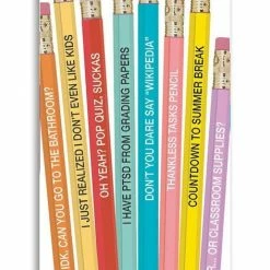 Whiskey River Soap Co. Teachers Pencils 8pk