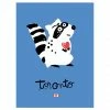 Wendy Tancock Greeting Cards Toronto Raccoon Greeting Card