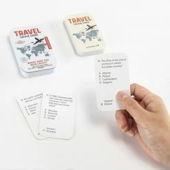 Kikkerland Design Inc. Travel Trivia Game