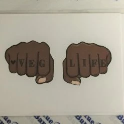 Well...That's Awkward Veg Life Card Greeting Cards