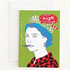 Wendy Tancock Happy High Holidays Card Greeting Cards