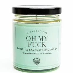 Whiskey River Soap Co. Whiskey River Oh My Fuck Candle