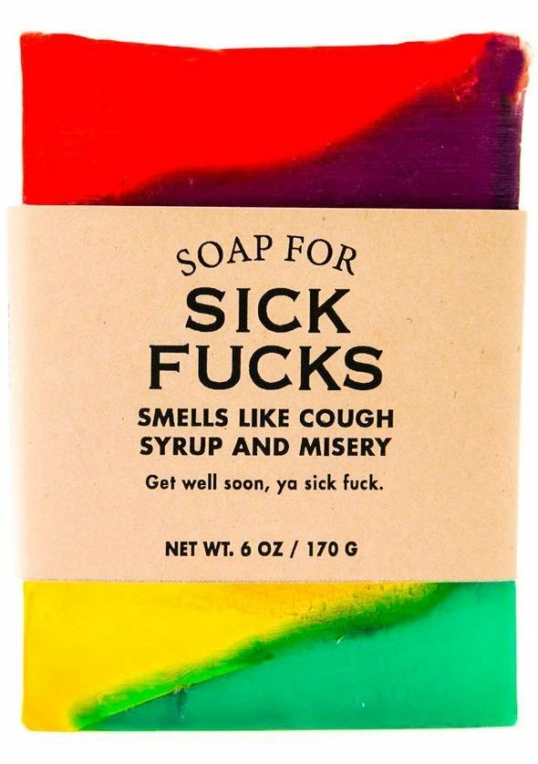 Whiskey River Soap Co. Whiskey River Sick Fucks Soap 3 Whiskey River Soap Co. Whiskey River Sick Fucks Soap