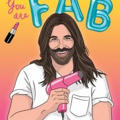 The Found You Are FAB Jonathan Van Ness Birthday Card Greeting Cards