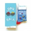 Uptown Sox You Rock Greeting Card With Sock Combo