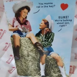 Jannex You Wanna Roll In The Hay? Card Greeting Cards