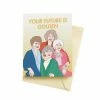 Seltzer Goods Your Future Is Golden Card Greeting Cards