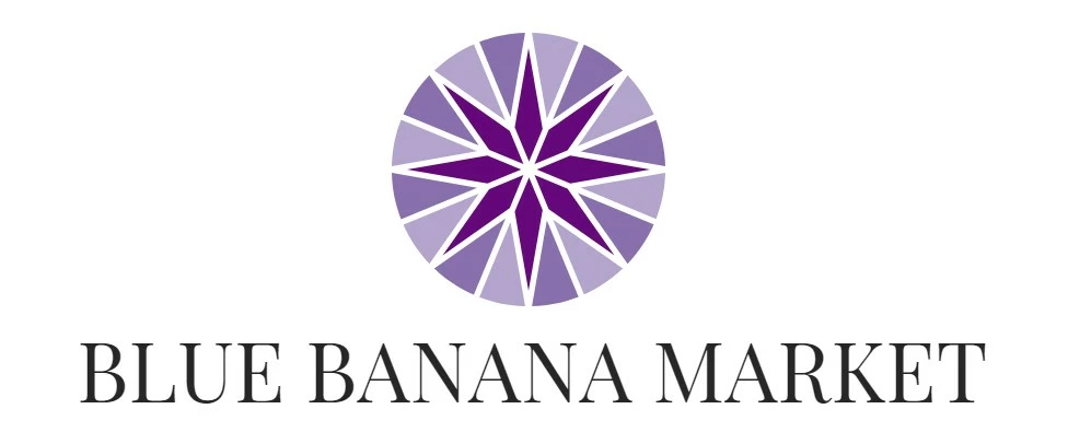 Blue Banana Market Sales Shop